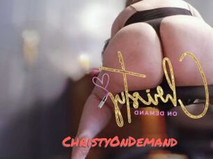 ChristyOnDemand